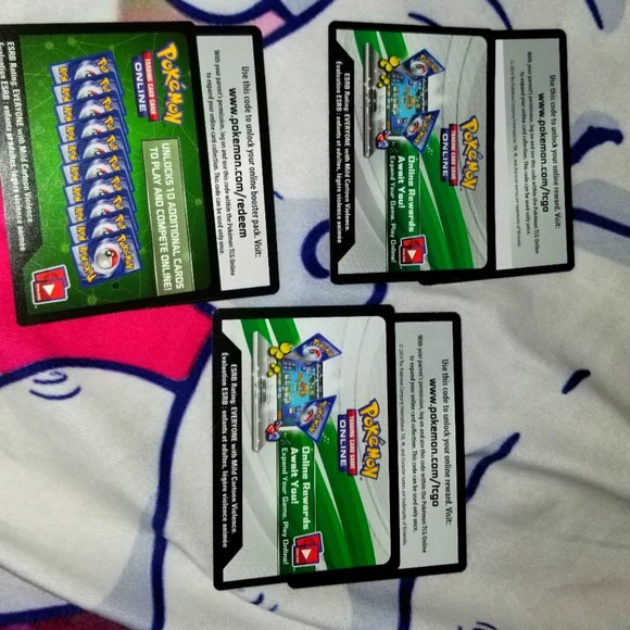 Pokemon | Toys | Set Of 6 Pokemon Online Trading Card Bundle Code Cards |  Poshmark